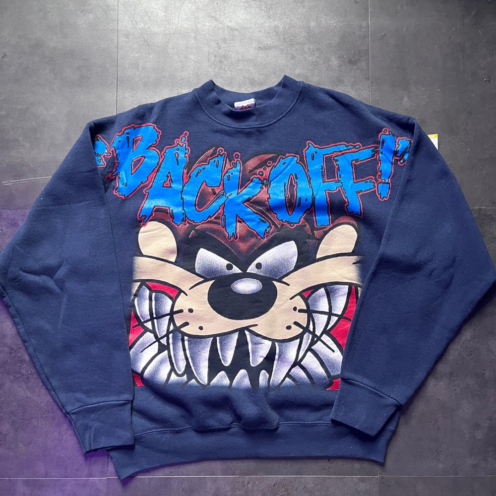 Warner Bros looney tunes Blue Crewneck Sweater